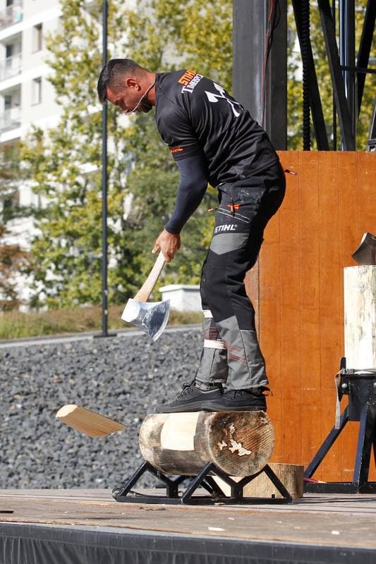Lumberjack Championships. Stihl Timbersports. 06.10.2018