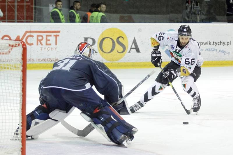 Ice Hockey. Polska Hokej Liga. GKS Tychy - MH Automatyka Gdansk. 06.03.2019