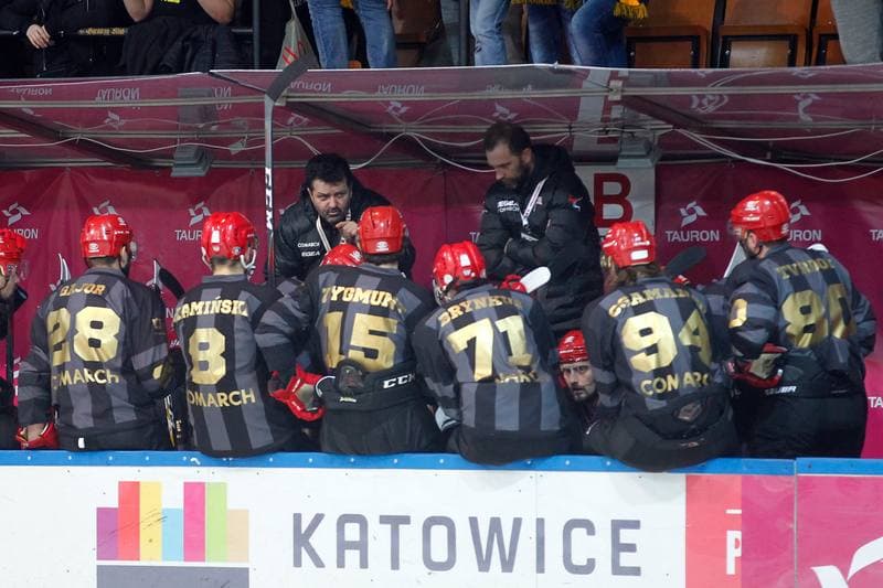 Ice Hockey. Tauron Hockey League. Tauron KH GKS Katowice - Comarch Cracovia. 23.03.2019