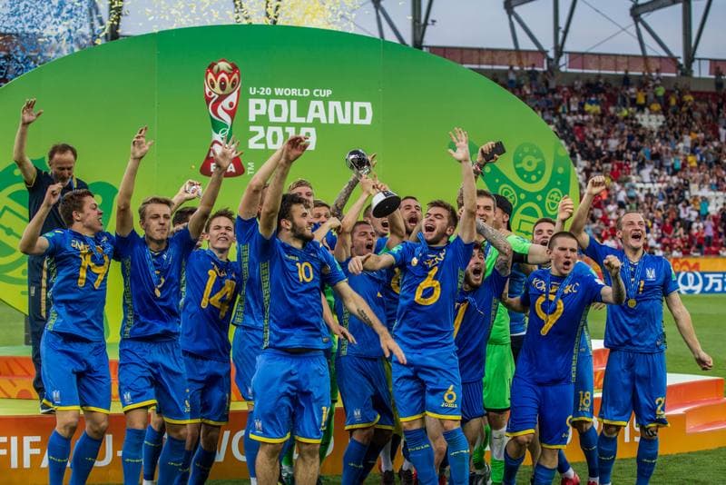 Football. FIFA U-20 World Cup. Ukraine - Korea Republic. 15.06.2019