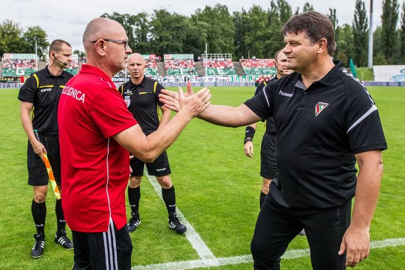 Football. Fortuna I Liga. Zaglebie Sosnowiec - Miedz Legnica. 17.08.2019
