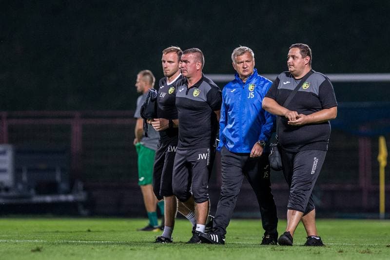 Football. Fortuna I Liga. GKS Jastrzebie - GKS Belchatow. 17.08.2019
