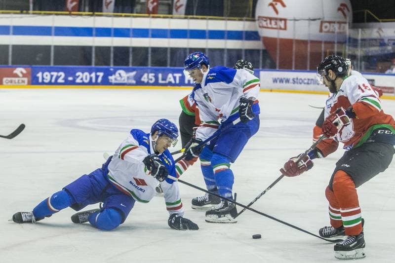 Ice Hockey. Euro Ice Hockey Challenge. Italy - Hungary. 08.11.2019