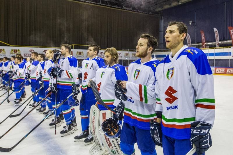 Ice Hockey. Euro Ice Hockey Challenge. Italy - Hungary. 08.11.2019