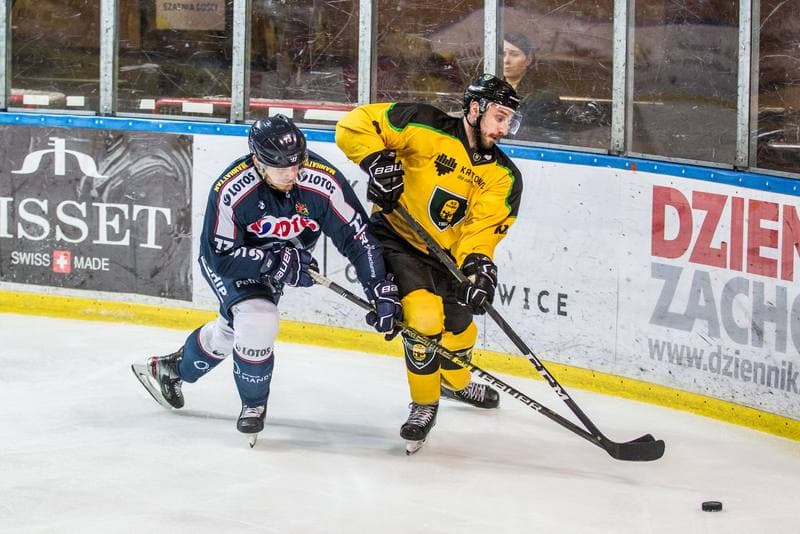 Ice Hockey. Polska Hokej Liga. GKS Katowice - Lotos PKH Gdansk. 15.11.2019