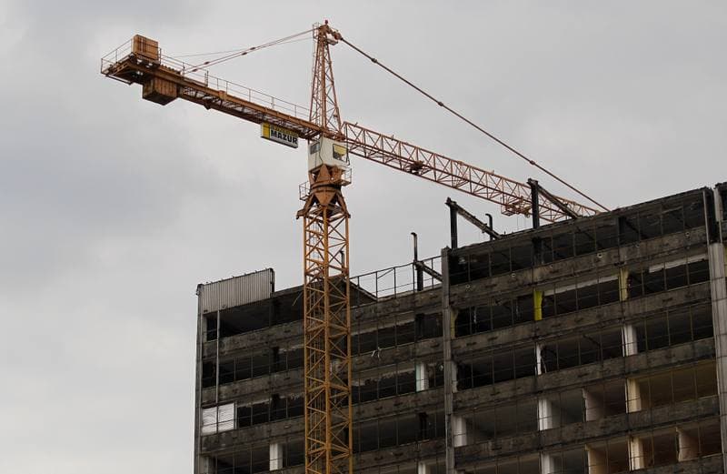 Building Demolition. Katowice. 26.06.2015