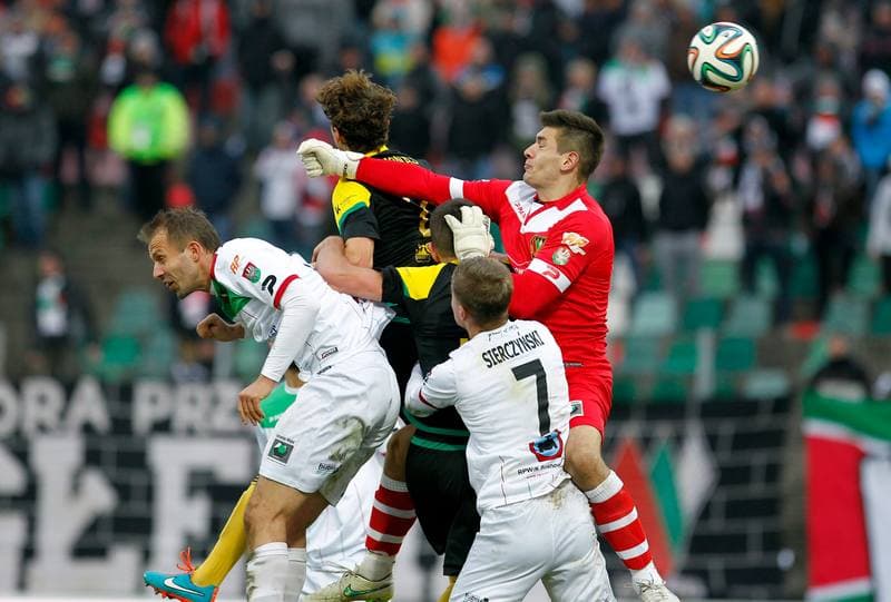 Football. I Liga. Zaglebie Sosnowiec - GKS Katowice. 29.11.2015