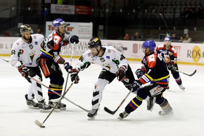 Ice Hockey. Polska Hokej Liga. GKS Tychy - Tatryski Podhale Nowy Targ. 03.01.2017