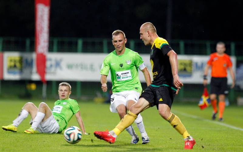 Football. Polish First League. GKS Katowice - Rozwoj Katowice. 15.09.2015