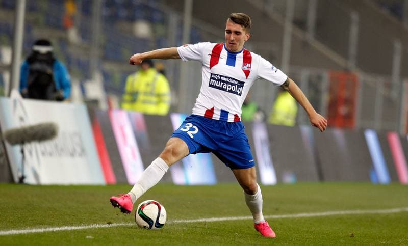 Football. PKO BP Ekstraklasa. Podbeskidzie Bielsko Biala - Jagiellonia Bialystok. 02.11.2015