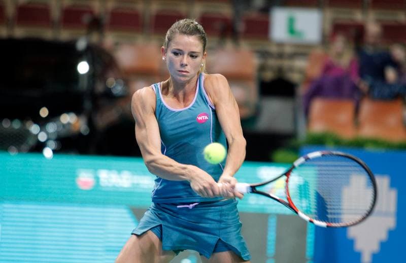 Tennis. Katowice Open. Agnieszka Radwanska - Yanina Wickmayer. 07.04.2015