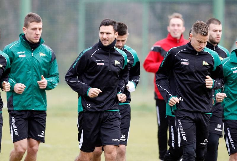 Football. Lechia Gdansk. Training. 07.11.2015