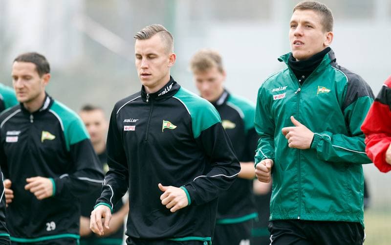 Football. Lechia Gdansk. Training. 07.11.2015