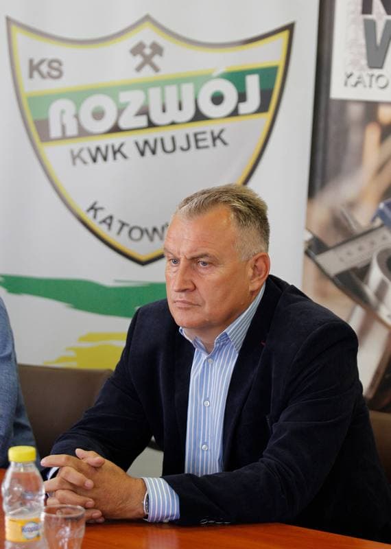 Football. Rozwoj Katowice. Press Conference. 26.06.2015