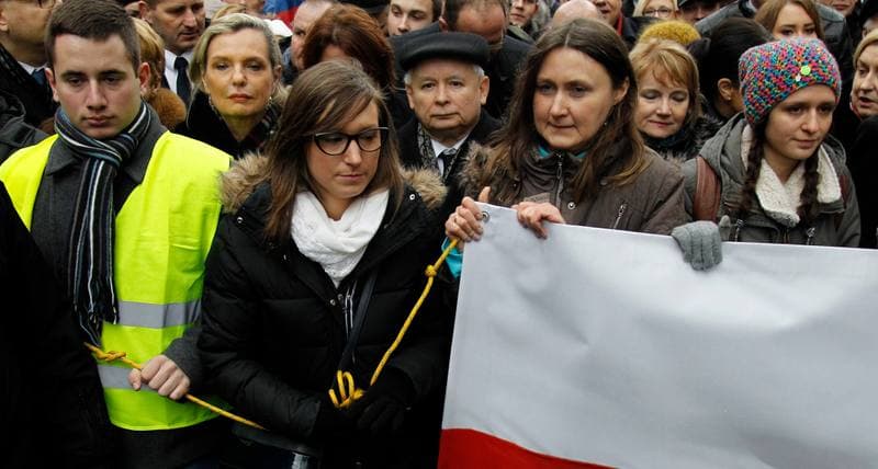 Freedom and Solidarity March. Warsaw. 13.12.2015