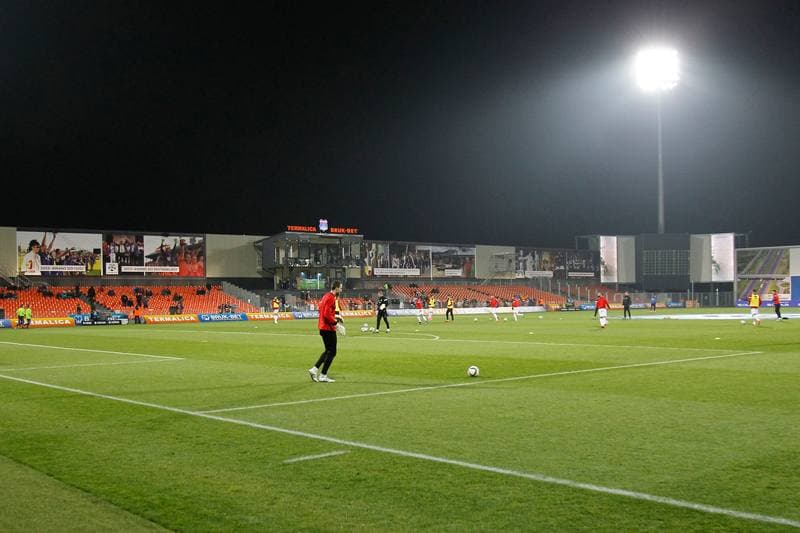 Football. PKO BP Ekstraklasa. Termalica Bruk-Bet Nieciecza - Jagiellonia Bialystok. 16.12.2015
