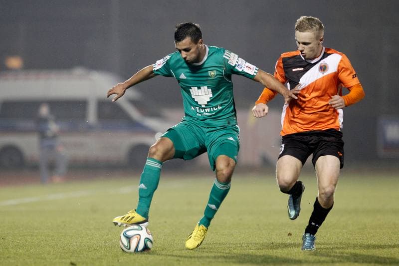 Football. Polish First League. Chrobry Glogow - GKS Katowice. 30.10.2015