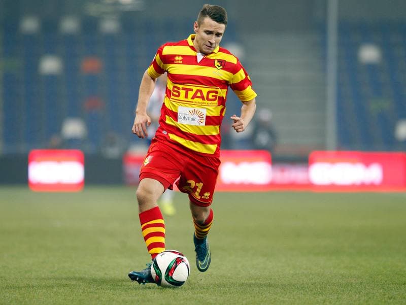 Football. PKO BP Ekstraklasa. Podbeskidzie Bielsko Biala - Jagiellonia Bialystok. 02.11.2015