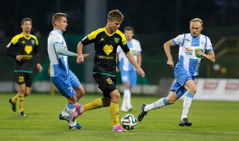 Football. I Liga. GKS Katowice - Stomil Olsztyn. 18.10.2014