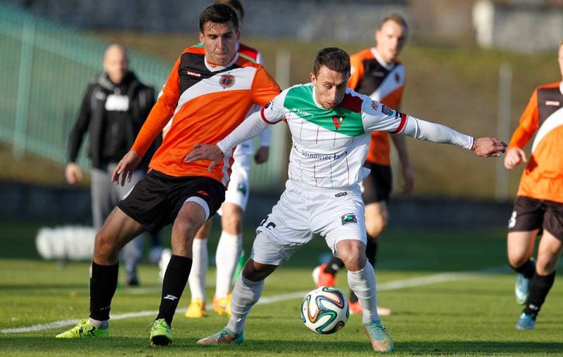 Football. I Liga. Zaglebie Sosnowiec - Chrobry Glogow. 08.11.2015