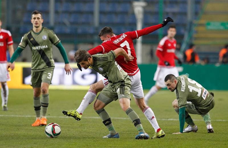 Football. PKO BP Ekstraklasa. Wisla Krakow - Legia Warsaw. 06.12.2015
