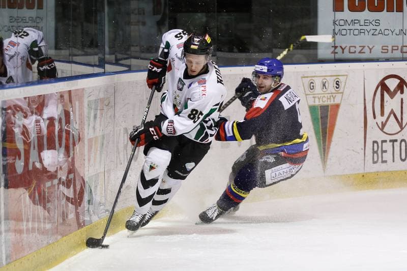 Ice Hockey. Polska Hokej Liga. GKS Tychy - Tatryski Podhale Nowy Targ. 03.01.2017