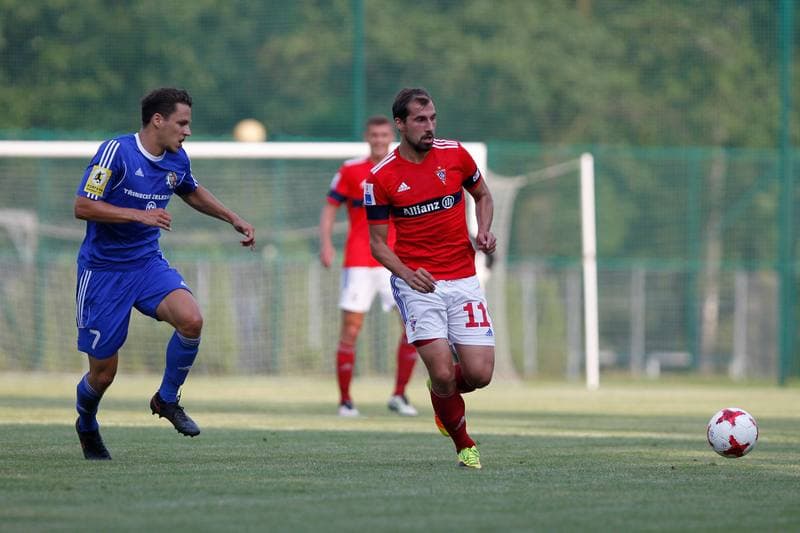 Football. Sparing. Gornik Zabrze - Fotbal Trinec. 28.06.2017