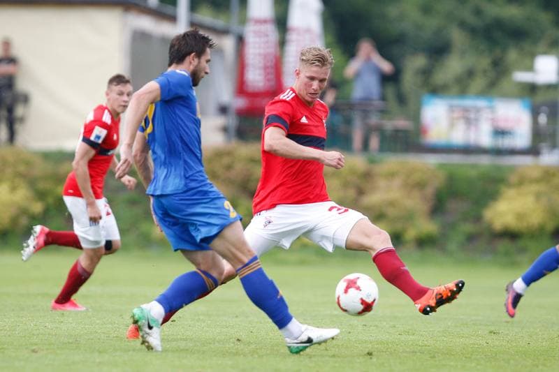 Football. Sparing. Gornik Zabrze - Zemplin Michalovce. 08.07.2017