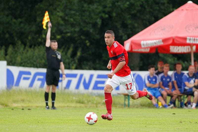 Football. Sparing. Gornik Zabrze - Zemplin Michalovce. 08.07.2017