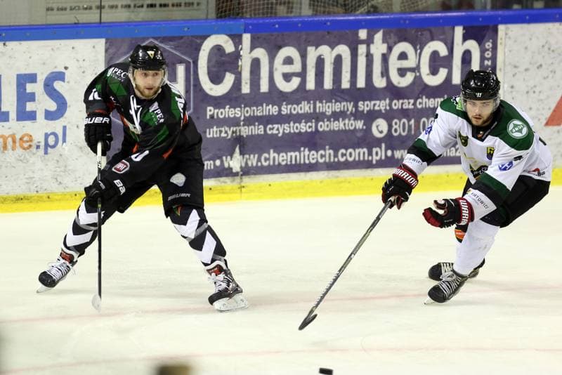 Ice Hockey. Polska Hokej Liga. Naprzod Janow - GKS Tychy. 15.10.2017