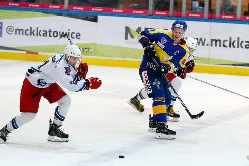 Ice Hockey. Polska Hokej Liga. SMS PZHL Katowice - TatrySKI Podhale Nowy Targ. 26.10.2017