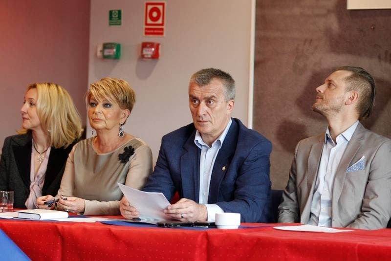 Football. Week for Hospice. Press Conference. 08.05.2017