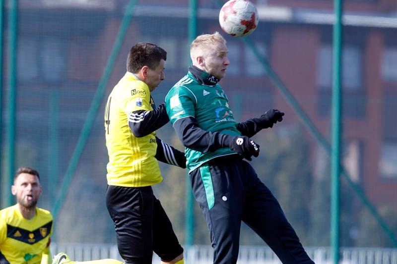 Football. Sparing. GKS Katowice - ROW 1964 Rybnik. 03.03.2018
