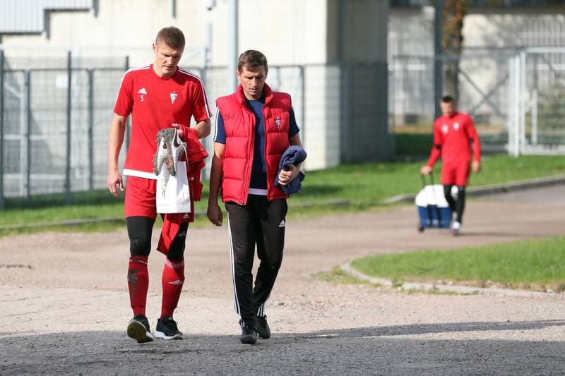 Football. Gornik Zabrze. Press Conference. 18.10.2017