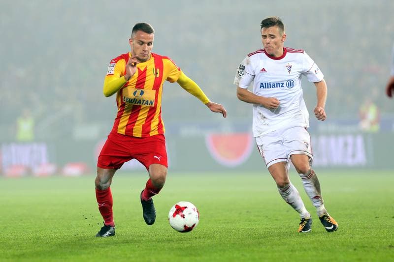Football. Lotto Ekstraklasa. Gornik Zabrze - Korona Kielce. 20.10.2017