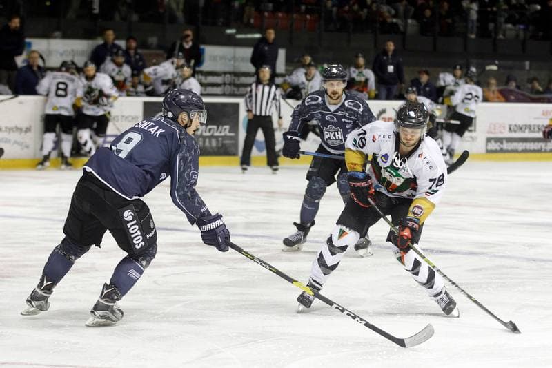 Ice Hockey. Polska Hokej Liga. GKS Tychy - MH Automatyka Gdansk. 06.03.2019
