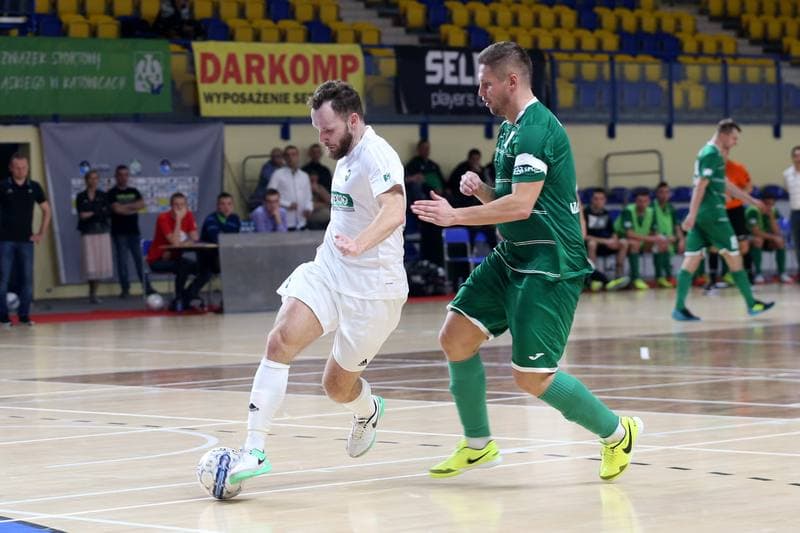 Futsal. Ekstraklasa. AZS US Katowice - Rekord Bielsko-Biala. 25.10.2017