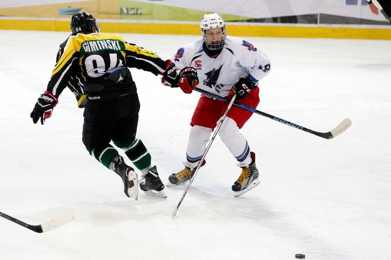 Ice Hockey. Polska Hokej Liga. SMS PZHL Katowice - JKH GKS Jastrzebie. 31.10.2017