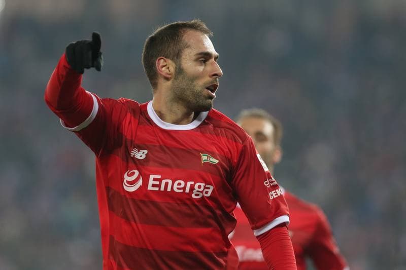 Football. Lotto Ekstraklasa. Gornik Zabrze - Lechia Gdansk. 08.12.2017