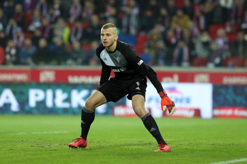 Football. Lotto Ekstraklasa. Gornik Zabrze - Jagiellonia Bialystok. 24.11.2017