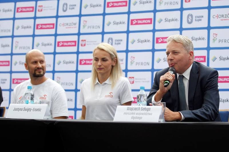 Athletics. Memorial Kamili Skolimowskiej. Press Conference. 21.08.2018