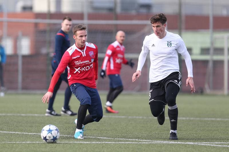 Football. Sparing. MFK Karvina - Rakow Czestochowa. 26.01.2018
