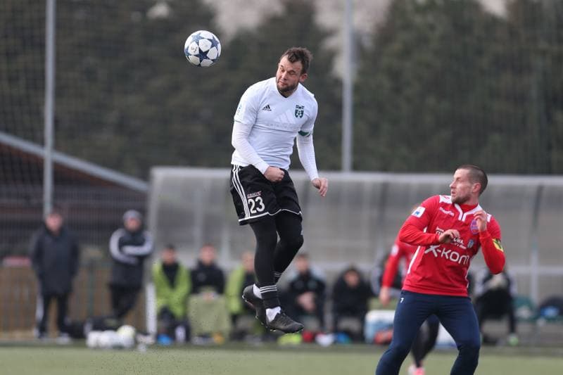 Football. Sparing. MFK Karvina - Rakow Czestochowa. 26.01.2018