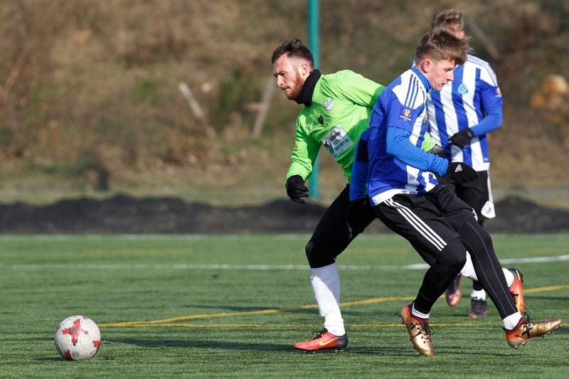 Football. Sparing. Ruch Chorzow - Rozwoj Katowice. 31.01.2018