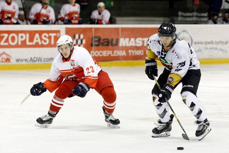Ice Hockey. Polska Hokej Liga. GKS Tychy - Kadra PZHL U23. 03.10.2018