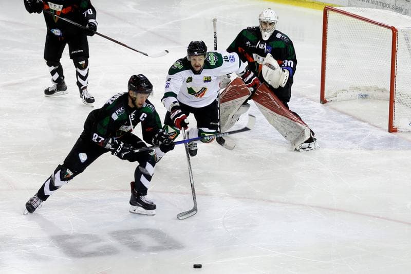 Ice Hockey. Tauron Hokej Liga. Anteo Naprzod Janow - GKS Tychy. 26.01.2018