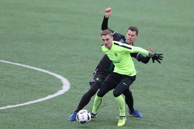 Football. Sparing. GKS Tychy - SFC Opava. 02.02.2018