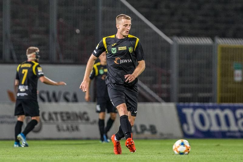 Football. Fortuna I Liga. GKS Jastrzebie - GKS Belchatow. 17.08.2019