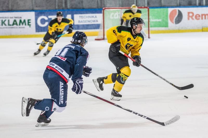 Ice Hockey. Polska Hokej Liga. GKS Katowice - Lotos PKH Gdansk. 15.11.2019