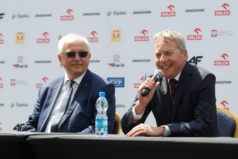 Athletics. Memorial im. Janusza Kusocinskiego. Press Conference. 14.05.2018